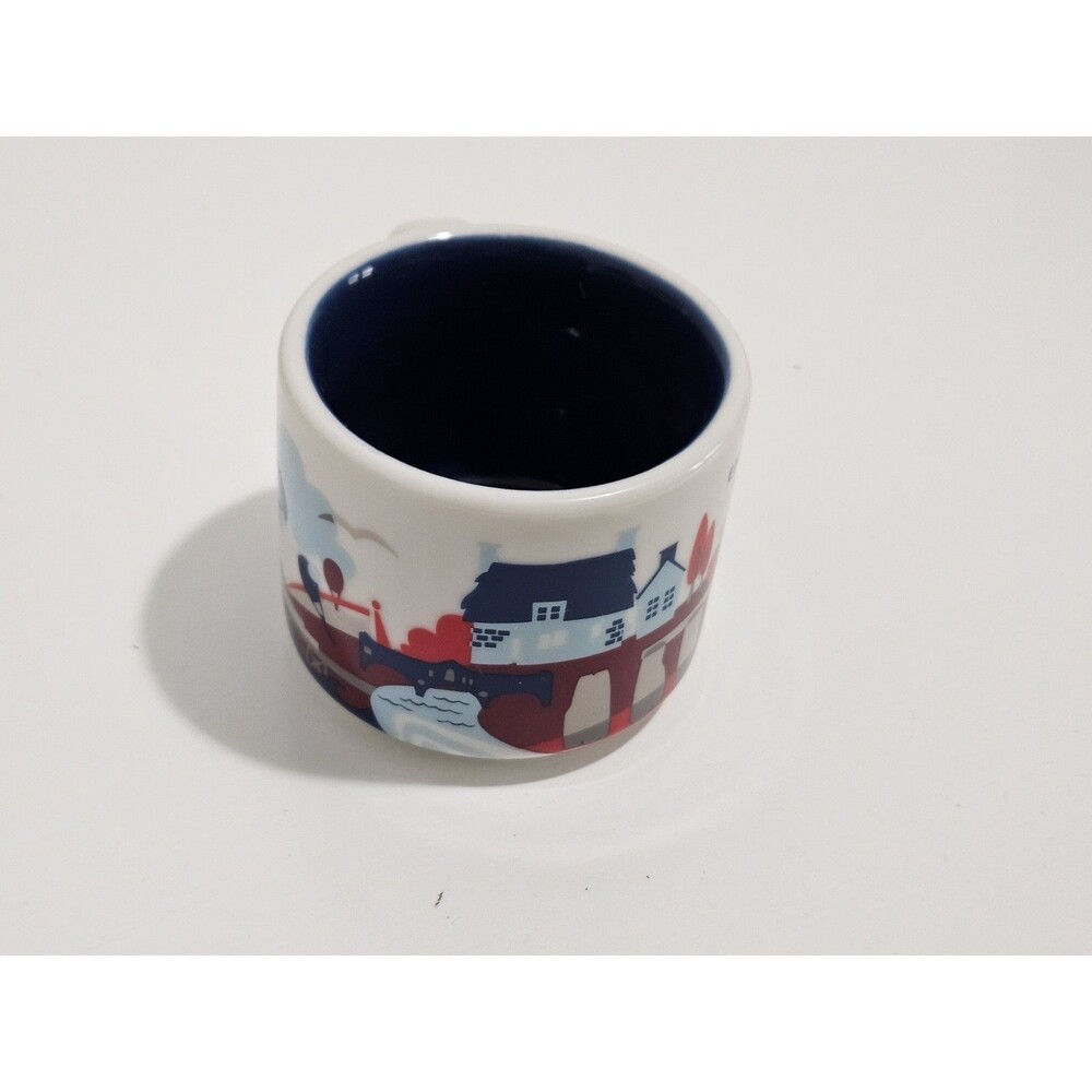 Starbucks You Are Here England 2021 2oz Mini Coffee Mug Cup Ceramic